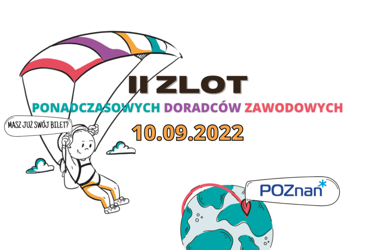 II STACJONARNY ZLOT PONADCZASOWYCH DORADCÓW ZAWODOWYCH W POZNANIU + PREMIERA KSIĄŻKI 21 BANER ZLOT