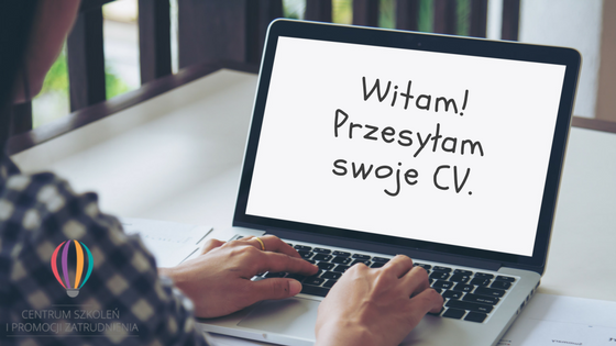 WitamPrzesylam swoje CV