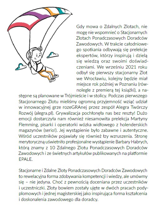 II STACJONARNY ZLOT PONADCZASOWYCH DORADCÓW ZAWODOWYCH W POZNANIU + PREMIERA KSIĄŻKI 3 fragment ksiazki