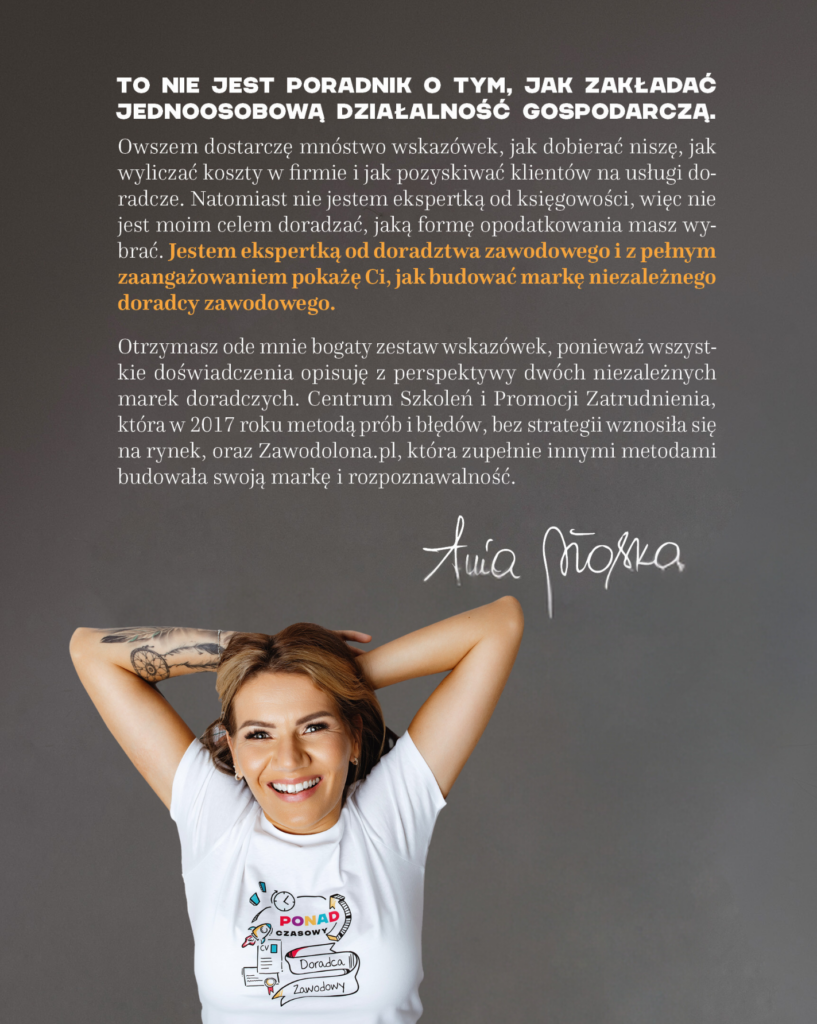 niezalezny doradca zawodowy poradnik dla doradcow zawodowych csipz.pl anna ploska zawodolona.pl