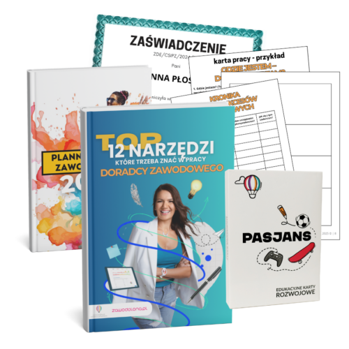 top12 Zestaw Ebook TOP 12 narzędzi w pracy doradcy zawodowego + Karty PASJAns + bonusy